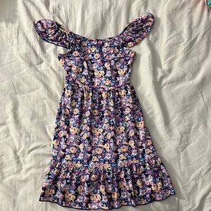 Pink & Violet multicolored dress - Sz S (6/6X)